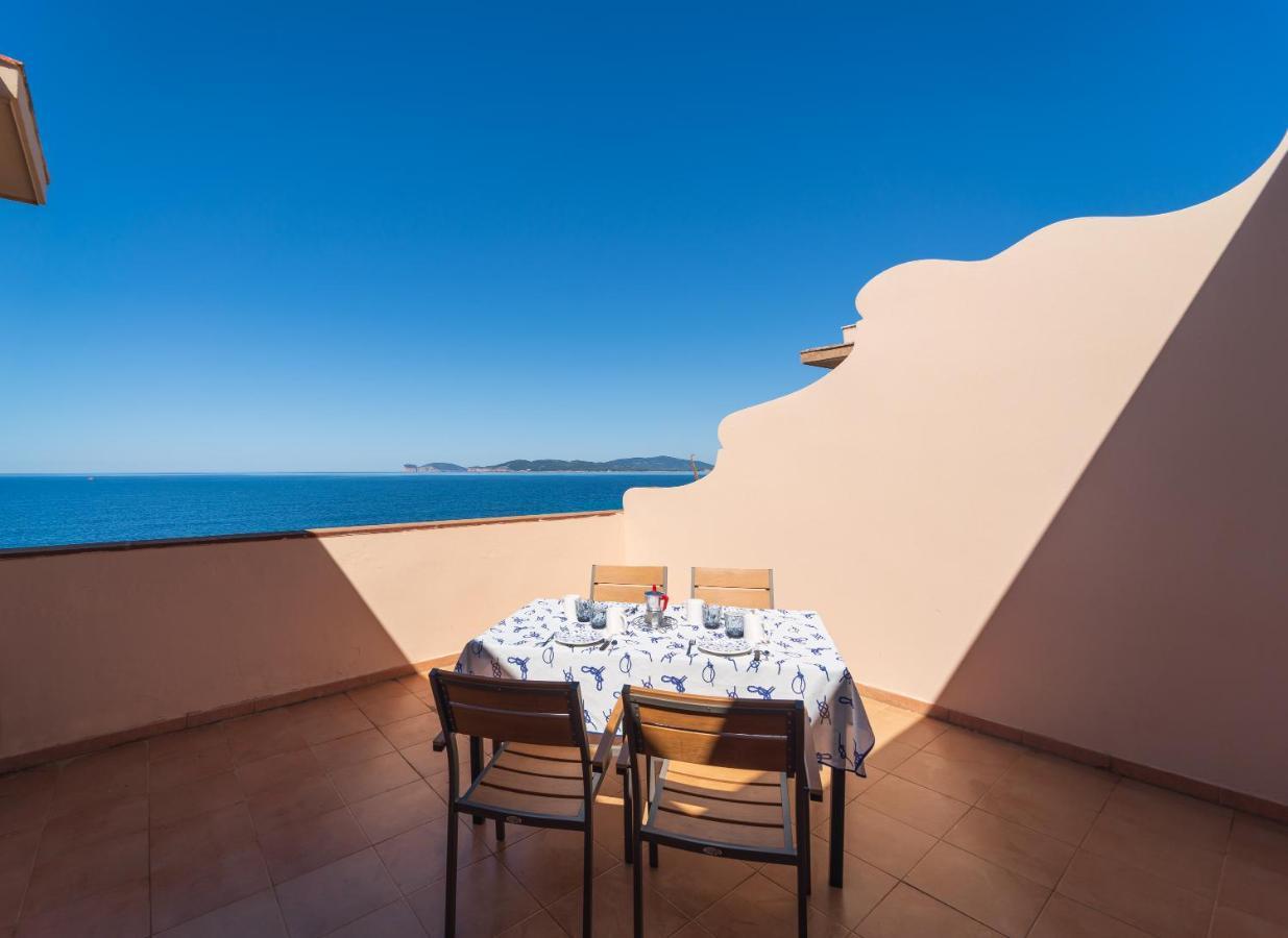 Sea Front Terrace Marco Polo Apartamento Alghero Exterior foto