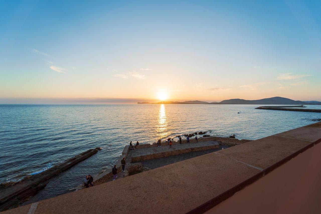 Sea Front Terrace Marco Polo Apartamento Alghero Exterior foto