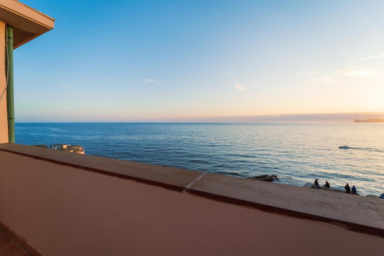Sea Front Terrace Marco Polo Apartamento Alghero Exterior foto